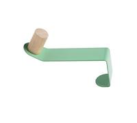 Heavy Duty Over The Door Coat Hooks, Versatile Storage for Scarves and Accessories, Ideal for Kitchens and Bedrooms, 1 Piece (Green)