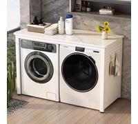 Heavy Duty Over Washer Storage Shelf Multifunctional Laundry Topper Rack for Apartments Space-Saving Floor-Standing nizer 50.3x23.6x37.4in