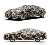 Heavy Duty Oxford Car Cover Compatible With Mahindra Marksman, Waterproof Windproof Snowproof, Foldable Auto Car Covers for Indoor Outdoor Garage Use