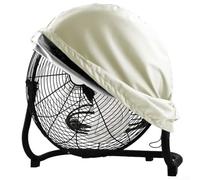 Heavy Duty Oxford Industrial Fan Cover Waterproof Dustproof Suitable for Outdoor Floor Fans Fits 18 to 20 Inch Sizes 61x19x61 cm (Beige)