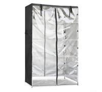 Heavy Duty | Oxford Wire Rack Cover, Waterproof | Dustproof | Storage Bag with Clear Front and Double Zippers for Indoor Outdoor Shelving Unit Protection(48 * 19 * 72inch)