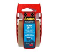 Scotch Packaging Tape Dispenser and Tape 50mmx20m, none