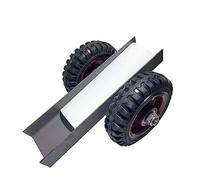Heavy Duty Panel Dolly Trolley - 300kg Capacity, Durable Rubber Wheels, Ideal for Moving Marble, Plywood, Doors, Plasterboard & Heavy Materials