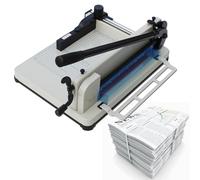 Heavy Duty Paper Cutter - Cuts up to 400 Sheets, 4cm Thickness Max - Ideal for Office, Home, School Use, Professional Precision Cutting Tool