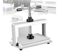 Heavy Duty Paper Press - 1500kg Pressure Bookbinding Machine for Documents, Banknotes, Vouchers, Checks and Forms