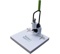 Heavy Duty Paper Punch, Metal Single Hole Punch with 4mm to 8mm Hole Mold, 300 Sheets Punch Capacity for Home Office and School Supplies