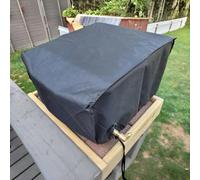 Heavy Duty Patio Grill Cover with 100% Waterproof Fabric, Adjustable Bottom Drawstring, UPF 50+ Against Sun Damage and Weather Elements (17.5 * 17 * 9inch)