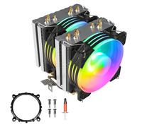 Heavy Duty PC Computer Case Fan 6 Heat Pipe Fan CPU Cooling Cooling Radiator Heat Dissipation For Gaming PC Easy Install CPU