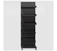 Heavy Duty Pegboard Panels Display Stand, Commercial Grade Metal Snack Shelf Organizer for Grocery and Office Supplies