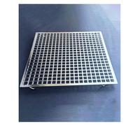 Heavy Duty Perforated Metal Sheet, High Support Grid Frame for Draining Baking Grilling, 304 Stainless Steel, 11x11in