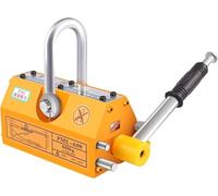 Heavy Duty Permanent Lifting Magnet with Release Mechanism, High Pulling Force for Industrial Hoisting and Material Handling