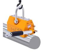 Heavy-Duty Permanent Magnetic Lifter - Non-Slip Handle(Safety Switch), Never Loses Magnetism, 300/600/1200/1800kg Capacity Options, Neodymium | Lifting Magnet For Hoist & Shop Crane Use(100kg)