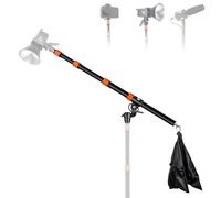 Heavy Duty Photography Light Stand Tripod, 52.3 x 10.6 x 3.5 Inches, Portable Foldable Studio Stand for Live Streaming, Ring Light, Monolight-CS40 New