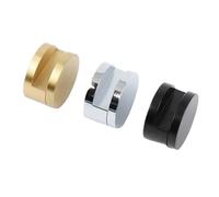 Heavy Duty Picture Hanging Kit Mirror 8pcs Glass Brass Clip Fixed Support Bathroom Holder Black Gold Bright for 5mm-10mm(Black Color)