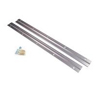 Heavy Duty Picture & Mirror Hanger Z Bar/French Cleat - Floating Hanging System + Fittings - 450mm