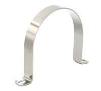 Heavy Duty Pipe Clamps 5-15/16" FamlTol U Shape Brackets 304 Stainless Steel Tube Clamp Rigid Pipe Strap for Pipes and Cables | Ø 150 mm | 2 pcs