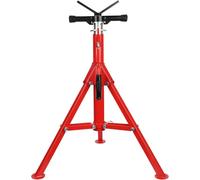 Heavy-Duty Pipe Jack Stands for Welding: 28''-52'' Adjustable Height, 2500 Lb Capacity Folding Steel Stand | Carbon Steel Construction, Portable Legs for Automotive & Industrial Projects