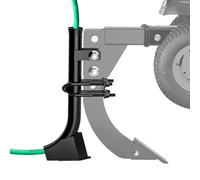 Heavy Duty Pipe Layer Attachment for Hitch Mounted Ripper Subsoiler - Fits 3-Point Lawn Tractor ATV UTV, Max 1.18" Diameter Flexible Pipe Laying Tool with 2 U-Bolts