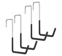 Heavy Duty Plant Hooks - Strong Metal Hooks, Over The Door Storage Hangers, Space Saving Wall Mount Holders, Sturdy Multi-Purpose Build | Reliable Hanging Solution for Flower Baskets Ladders Ropes