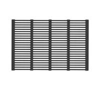 Heavy Duty Plastic Channel Drain Grate 40x60x4cm Sewer Cover Strainer for Driveway & Lawn Durable Drainage Solution to Prevent Clogs and Flooding