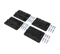 Heavy Duty Plastic Cooler Hinge Replacement Kit for Igloo 150-165 QT Ice Chests, Outdoor Lid Repair Parts with Stainless Steel Screws Included, For Easy Install(4pcs)