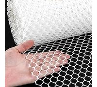 Heavy Duty Plastic Deer Fencing Roll - 2-5 Ft High Clear Banister Guard for Kids Babies Pets Dogs - Balcony Rail Anti-Fall Safety Screen Net (0.8x10m/2.6x32.8ft)