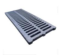 Heavy Duty Plastic Drain Grate Cover - Outdoor Strainer for Sewer & Garage Floors Custom Size 50x30x2CM / 19.5x11.7x0.78IN Ideal for Drain Replacement & Optimal Water Flow Management