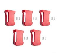 Heavy Duty Plastic for battery Organizer for Workshop Wall Heavy(5PCS) | Fits for pxc 2.0 to 5.2Ah, vertical design, space saving, keeps batteries organized, quick access