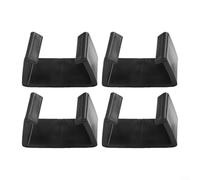 Heavy Duty Plastic Outdoor Furniture Clips for Sectional Sofas and Rattan Patio Sets/Stable Connector with 52mm or 59mm Inner Diameter/Black/ 4 or 8 Pieces(4pcs 72mm)