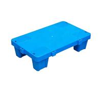 Heavy-Duty Plastic Pallet 50x30cm Anti-Slip Surface Drain Holes & Lock Catch Ideal for Warehouse Logistics Storage Solutions