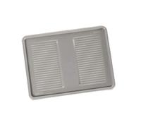 Heavy Duty Plastic Stacking Industrial Euro Storage Containers Boxes Crates! 5 Sizes -Big Load Capacity Food Grade 10 Year Guarantee! (2, 400 x 300 Lid - L400 x W300mm)