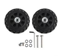 Heavy Duty Plastic Suitcase Replacement Wheels, Usual Trolley Wheel Repair Kit with Inline Skate Style Rollers, Quiet Luggage Caster Set for Travel(80mm*29mm)