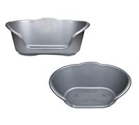 Heavy Duty Plastic Waterproof Pet Dog/Cat Bed Basket or Cushions in 4 sizes