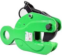 Heavy Duty Plate Clamp with Spring Lock - 1-5T Alloy Steel Lifting Clamp for Construction & Lifting Projects - Big Jaw Opening (3T Capacity)