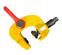 Heavy Duty Plate Lifting Clamp 1.5T/3T for Steel Plates, Screw Hoist with T-Handle, Secure Self-Locking Grip for Stable Lifting Under Load (1 Item)