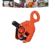 Heavy Duty Plate Lifting Clamp, Non-Slip Tongs with Locking, 0-50mm Opening for Safe Metal Sheet Transport
