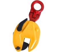Heavy Duty Plate Lifting Clamp, Vertical Plate Clamp 0-25Mm Jaw Opening Adjustable,Non-Slip Steel Plate Clamp for Lifting and Transporting(1763Lbs)