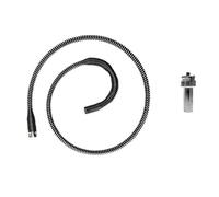 Heavy Duty Plumber Snake, Stainless Steel Telescopic Toilet Drain Screw Plumbing Snake, 10mm Heavy Duty Plumber Professional Unblocker Tools Hair Cleaner Pipe Snake-1m