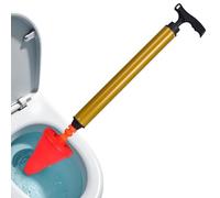 Heavy Duty Plunger for Bathroom - Powerful, Rustproof, Strong Suction Power, Air Pressure Drain Cleaner for Bathroom | For Home, Hotel, Apartment, Kitchen, Shower