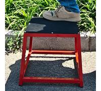 Heavy Duty Plyometric Box Jumps for Home Gym, Conditioning Strength Trapezoidal Training Platform Step with Anti Slip Surface; Weight Capacity 660lbs