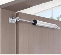 Heavy Duty Pneumatic Door Closer, Side-Mounted Automatic Door Closer Device, Mute Anti-Collision Buffer for Home Fire Doors, 3 Styles Available