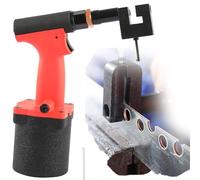 Heavy Duty Pneumatic Hole Punch Tool for Industrial Use, Metal Punching Gun for Doors and Windows