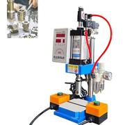Heavy Duty Pneumatic Punch Press Machine, Digital Display, 0.4-0.8 MPa, for Metalworking and Riveting