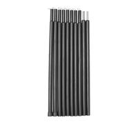 Heavy Duty Poles for Canopy - Painted Iron Pipe Foldable Awning Support | Portable Trail Tent Tarp Poles | Upgrade Thickened Camping Tarp Pole for Sunshade Sail