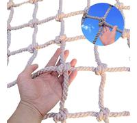 Heavy-Duty Polyamide Climbing Cargo Netting, 8mm Thick Safety Rope Net for Training Equipment, 6.6x13.12ft, Durable Climbing Frame Net for Kids & Adults