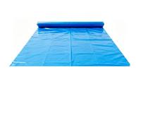 Heavy Duty Polyethylene Plastic Sheeting Greenhouse Film Waterproof Clear Poly tunnel Cover Dust Sheet 5 Mil Thickness UV Resistant Tear Resistance for Greenhouses Gardens and (Size:3x20M,Color:Blue)