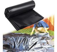 Heavy Duty Pond Liner - Durable HDPE Membrane for Fish Ponds, Water Gardens, Fountains & Waterfalls - Flexible Garden Lining Solution, 10x12m (33x39ft)