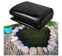 Heavy-Duty Pond Liner - HDPE Anti-Seepage Membrane for Koi Fish Ponds & Aquatic Pools, Easy to Install, Flexible Waterproof Solution