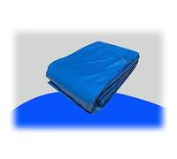 Heavy Duty Pond LinerWaterproof Membrane Lightweight Foldable Fish Pond Folly Smooth Surface 3x12m Bluefor Garden and Backyard Use