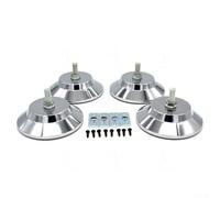 Heavy Duty Pool Table Levelers 5 Inch Adjustable Risers Rust Resistant Metal Feet for Billiard Soccer for ping Pong Tables
